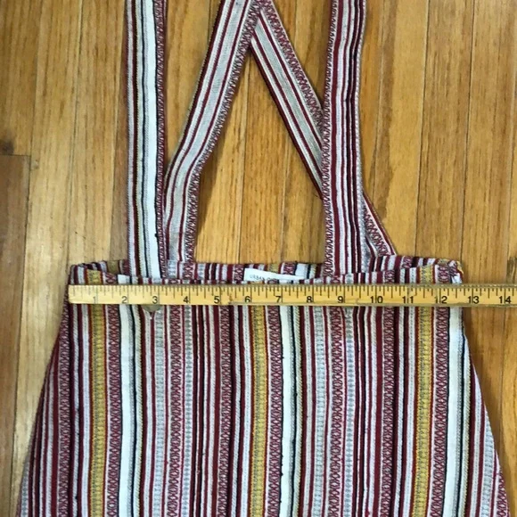 NWT Urban Outfitters striped jumper overall skirt size S - Picture 6 of 11